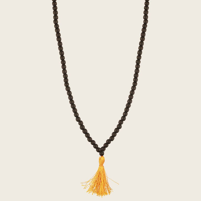108+1 Divya Karungali Mala - Natural Ebony Wood Beads (Govt. Certified)