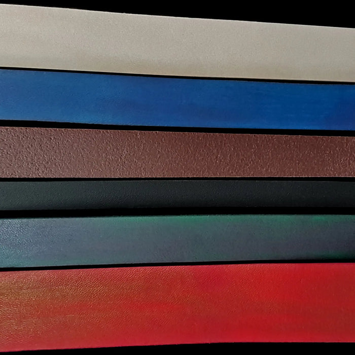 Leather Belt Straps in 6 Different Colours - Viking Craft Supplies
