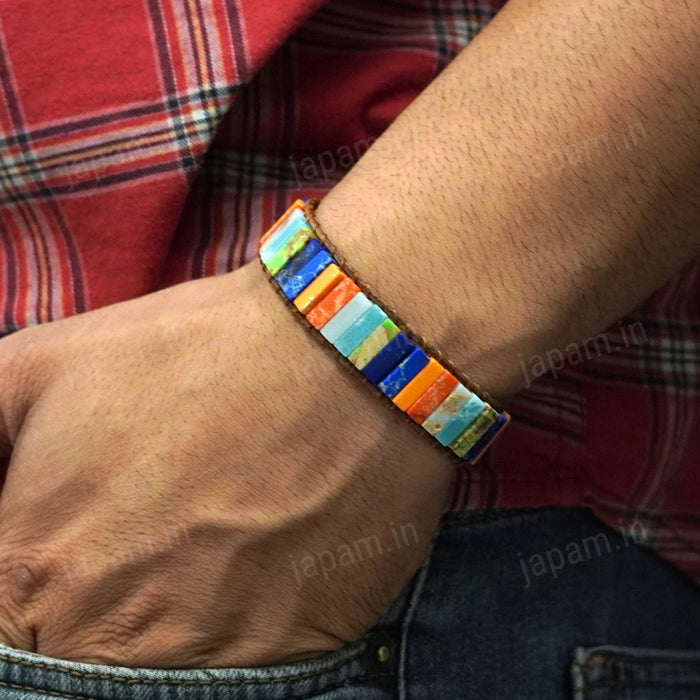 7 Chakra Micro Tile Band
