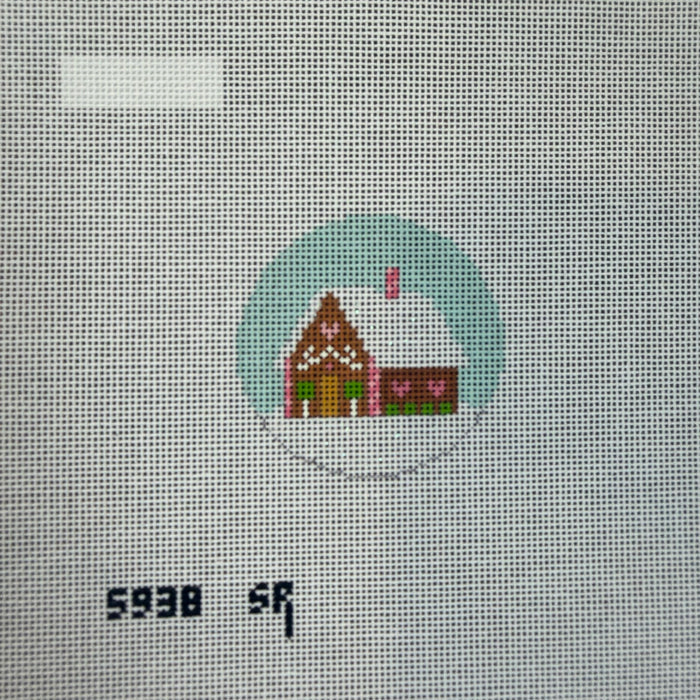Gingerbread House Mini Round
