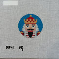 Nutcracker Face Mini Round