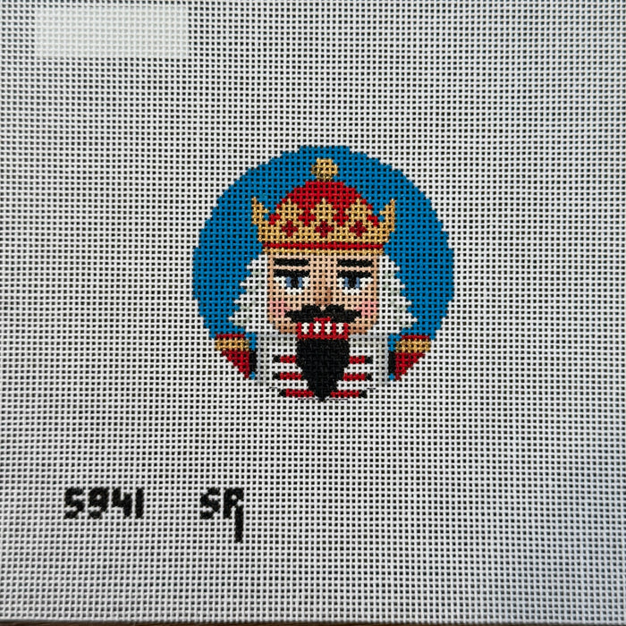 Nutcracker Face Mini Round