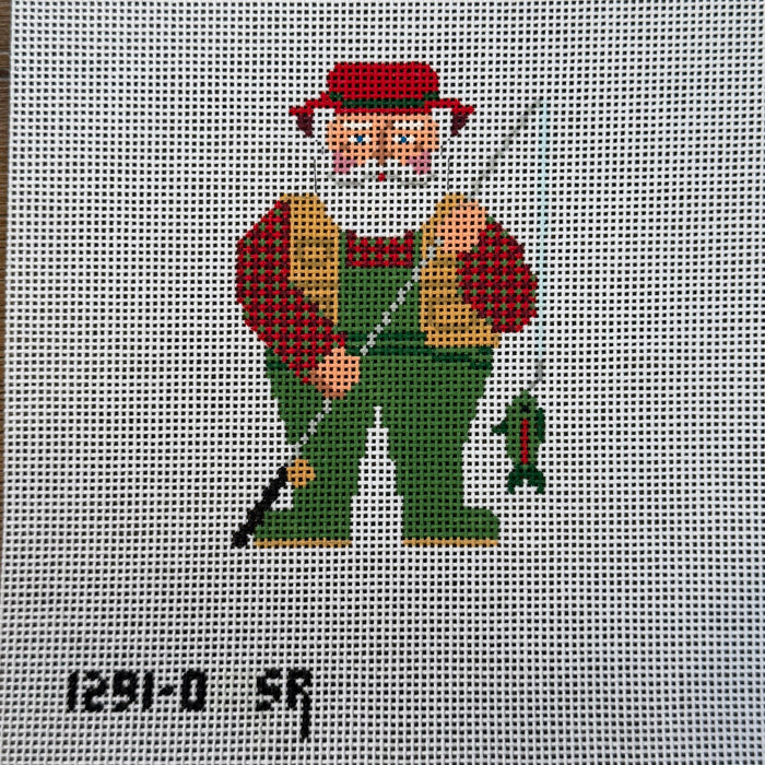 Fishing Santa