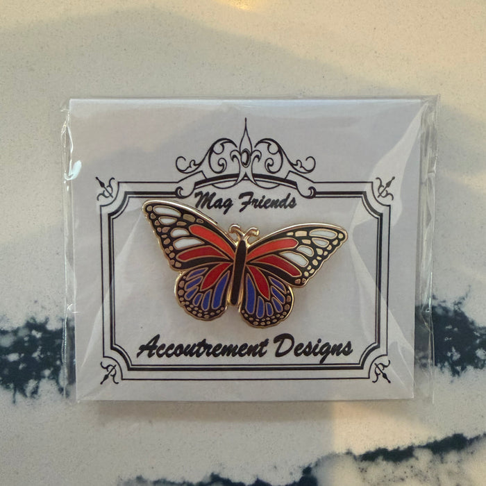 Red, White, & Blue Butterfly