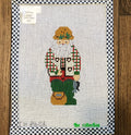 Fishing Santa with Plaid