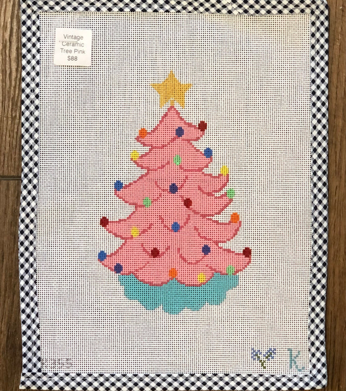 Vintage Ceramic Tree - Pink