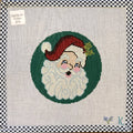 Santa on Green