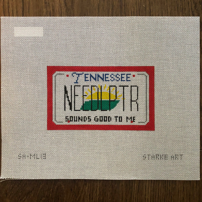 Tennessee Sunset License Plate