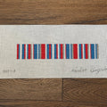 Red, White, and Blue Stripe Key Fob