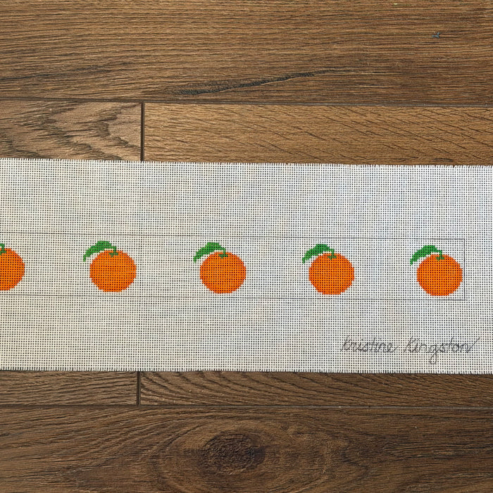 Oranges on White Belt