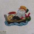 Santa in Gondola