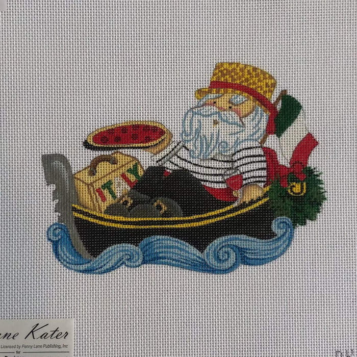 Santa in Gondola