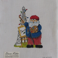 Santa & Eiffel Tower