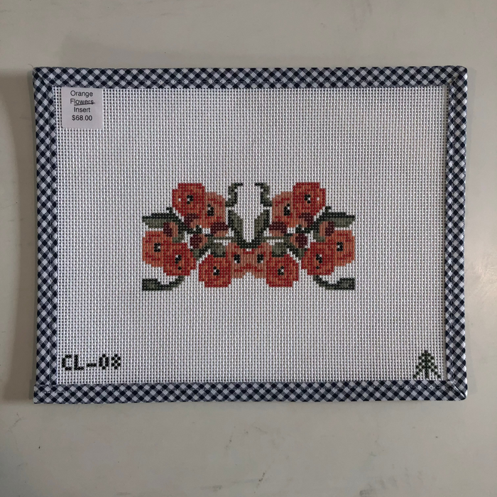 Orange Flowers Insert