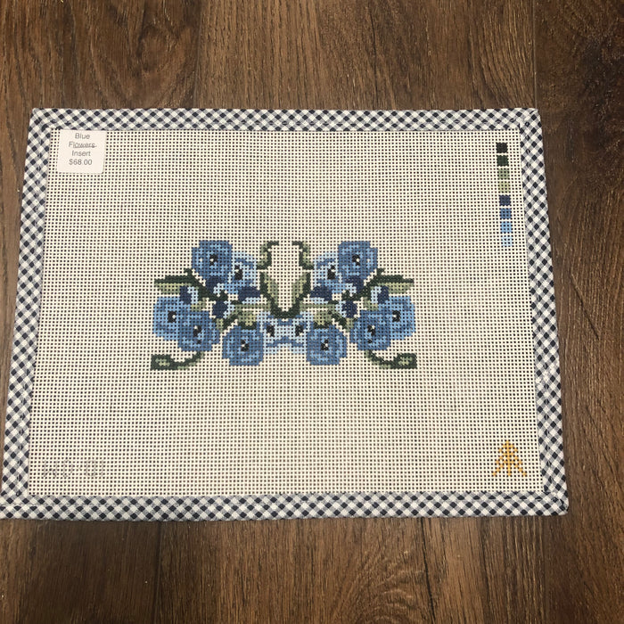 Blue Flowers Insert
