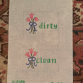 Tulip Clean / Dirty Signs