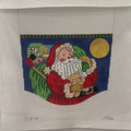 Santa with Full Moon