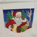 Santa with List