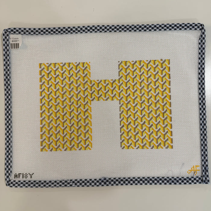 Y Pattern Clutch Front Yellow