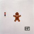 Gingerbread Man Bag Charm