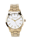 Aaron Gold Metal Watch (Gold)