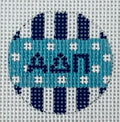 Alpha Delta Pi Key Fob Insert