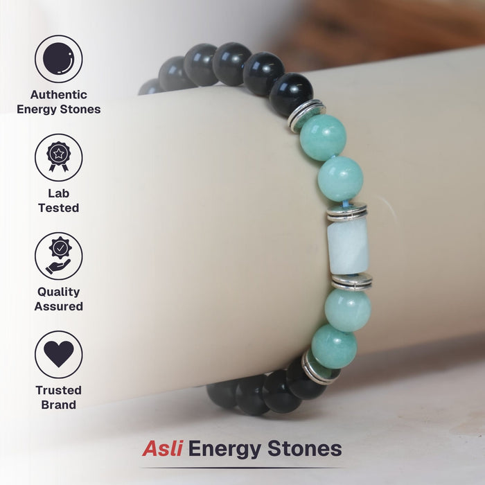 Amazonite Zodiac Band – Virgo (कन्या राशि)