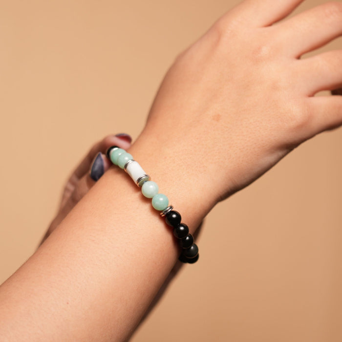 Amazonite Zodiac Band – Virgo (कन्या राशि)