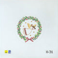 Angel with Violin Wreath