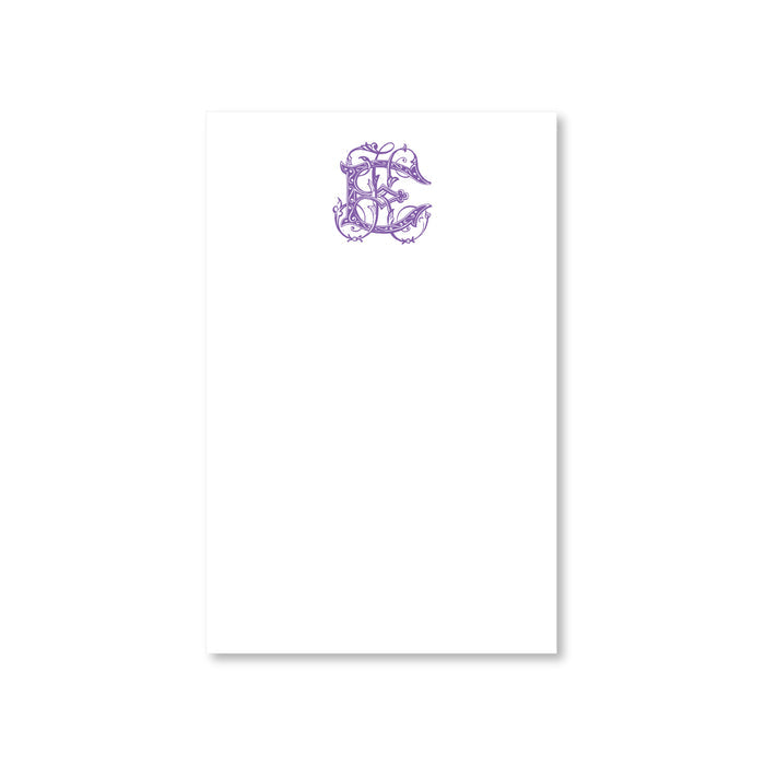 Antique Monogram Notepads