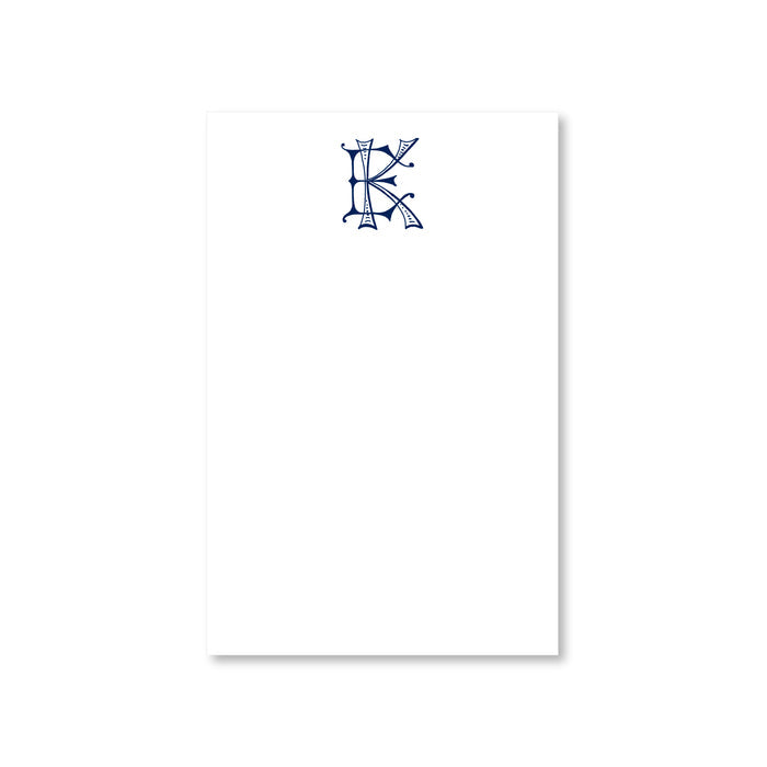 Antique Monogram Notepads