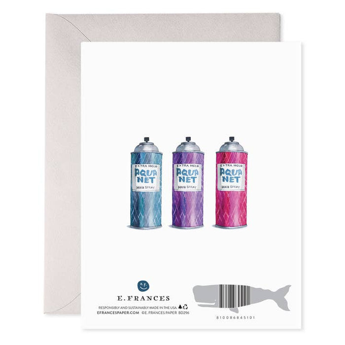 Aquanet Birthday Card