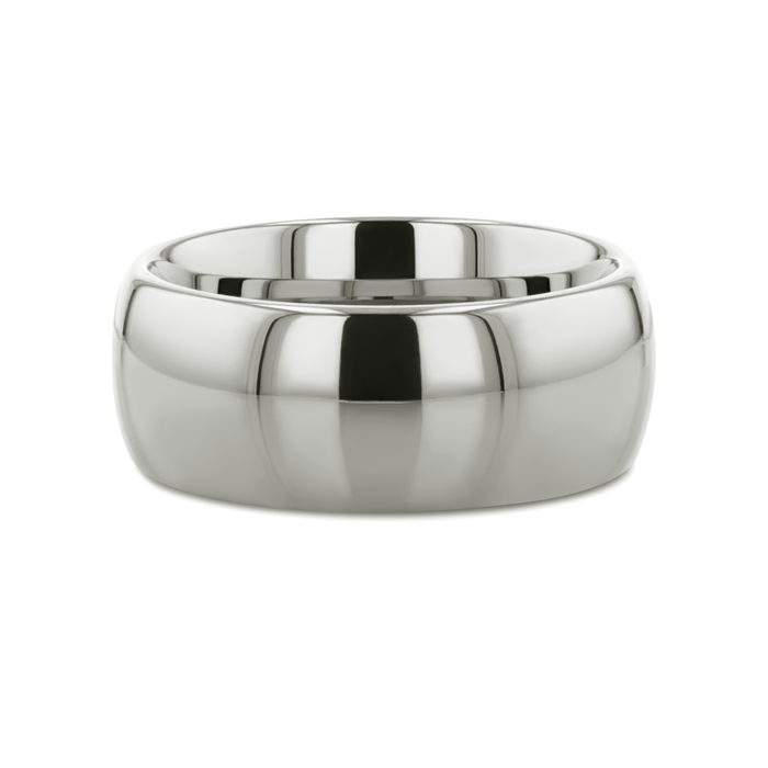 ARLINGTON Domed White Tungsten Ring - 2mm - 12mm