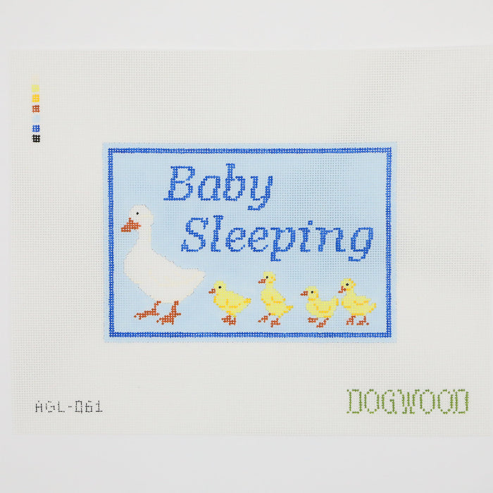Baby Sleeping - Blue Ducks