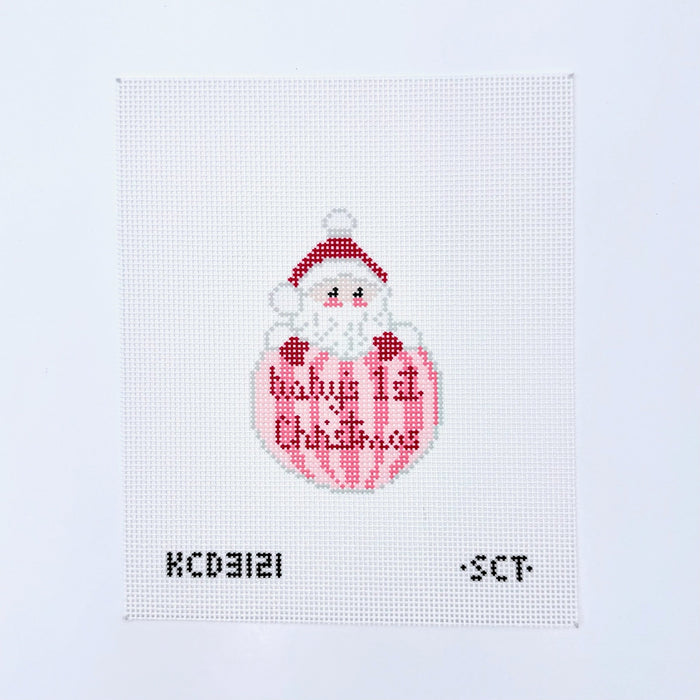 Baby's First Christmas Santa - Pink