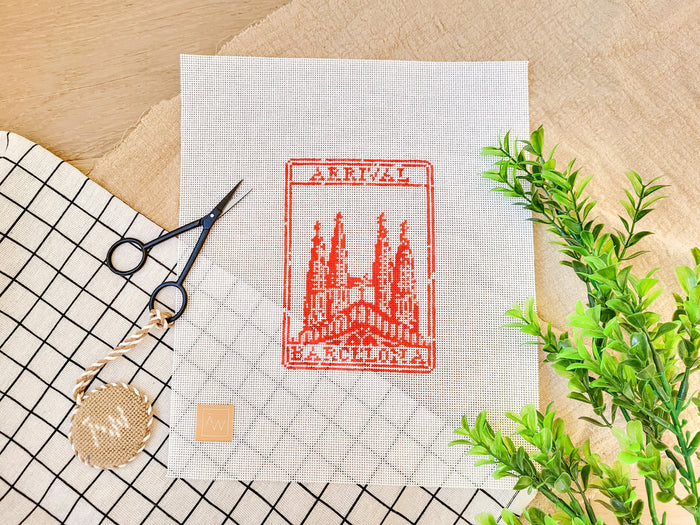 Barcelona Passport Stamp