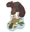 Beavers Swimming with Beaver