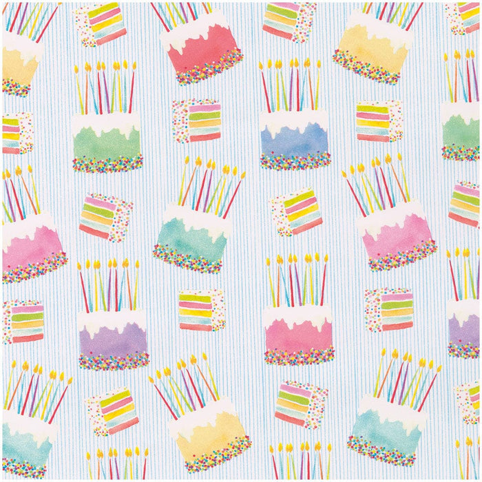 Birthday Cake Gift Wrap