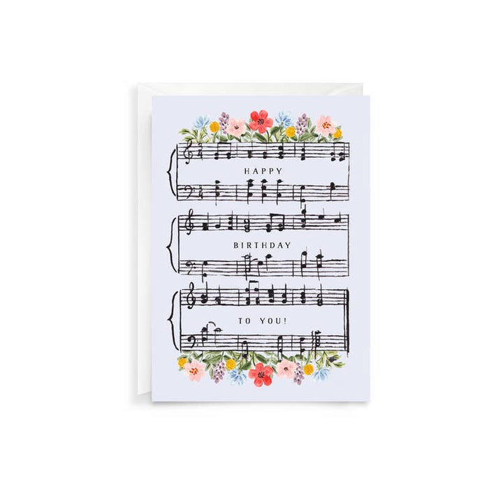 Birthday Song Card