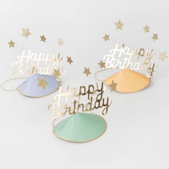 Birthday & Stars Party Hats