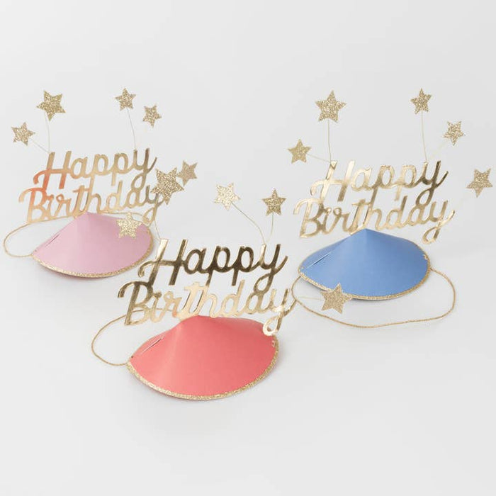 Birthday & Stars Party Hats