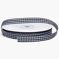 Black & White Gingham Ribbon