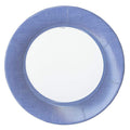 Blue Linen Dinner Plates