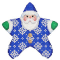 Blue Santa Star