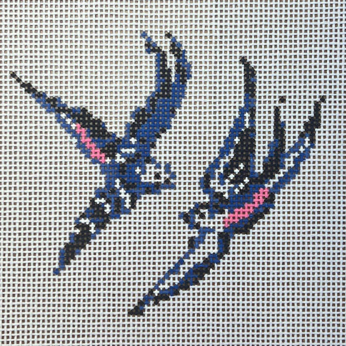 Blue Willow Deconstructed - Birds