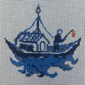 Blue Willow Deconstructed - Boats