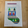 Bold Stripe Angels Stocking