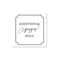 Booklet Wedding Programs - Additional Pages