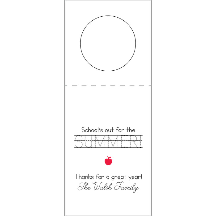 Bottle Tags - Thanks W375