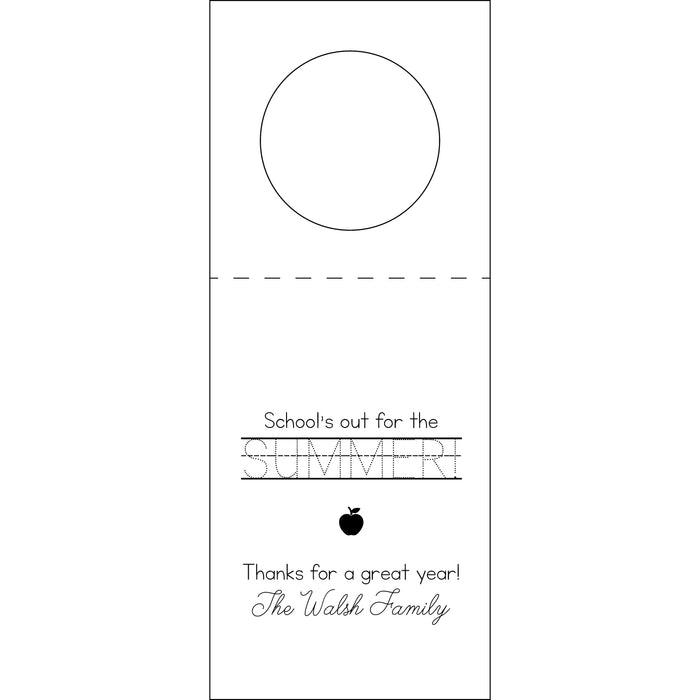Bottle Tags - Thanks W375